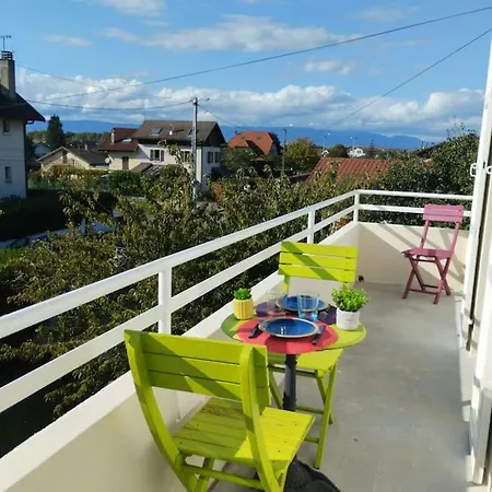 Verdoyant Au Bord Du Leman Entre Evian Et Thonon Dans Apartment Publier